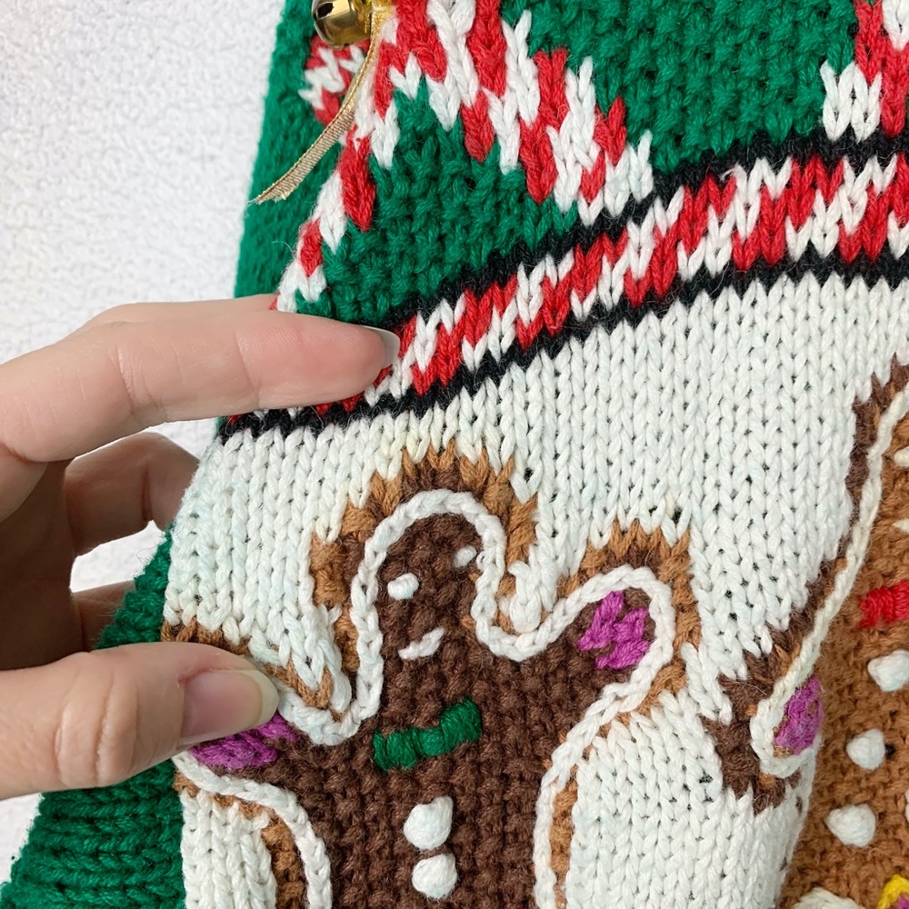 Vintage Marisa Christina 1993 Christmas Novelty Cardigan Sweater - Picture 11 of 12